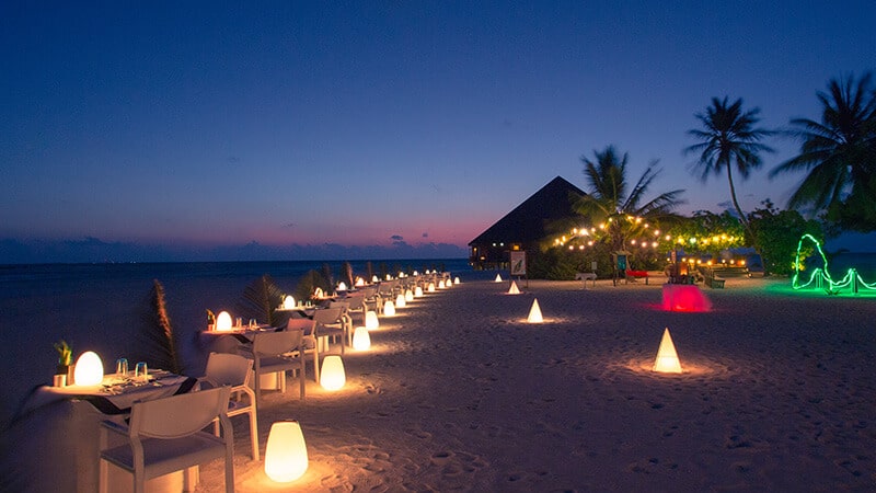 Романтическое путешествие на Мальдивы