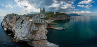 Крым, море