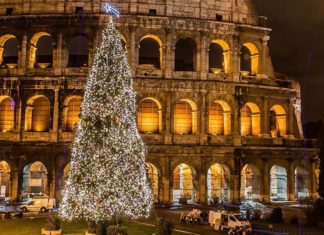 Рим, Италия, Рождество, Новый Год